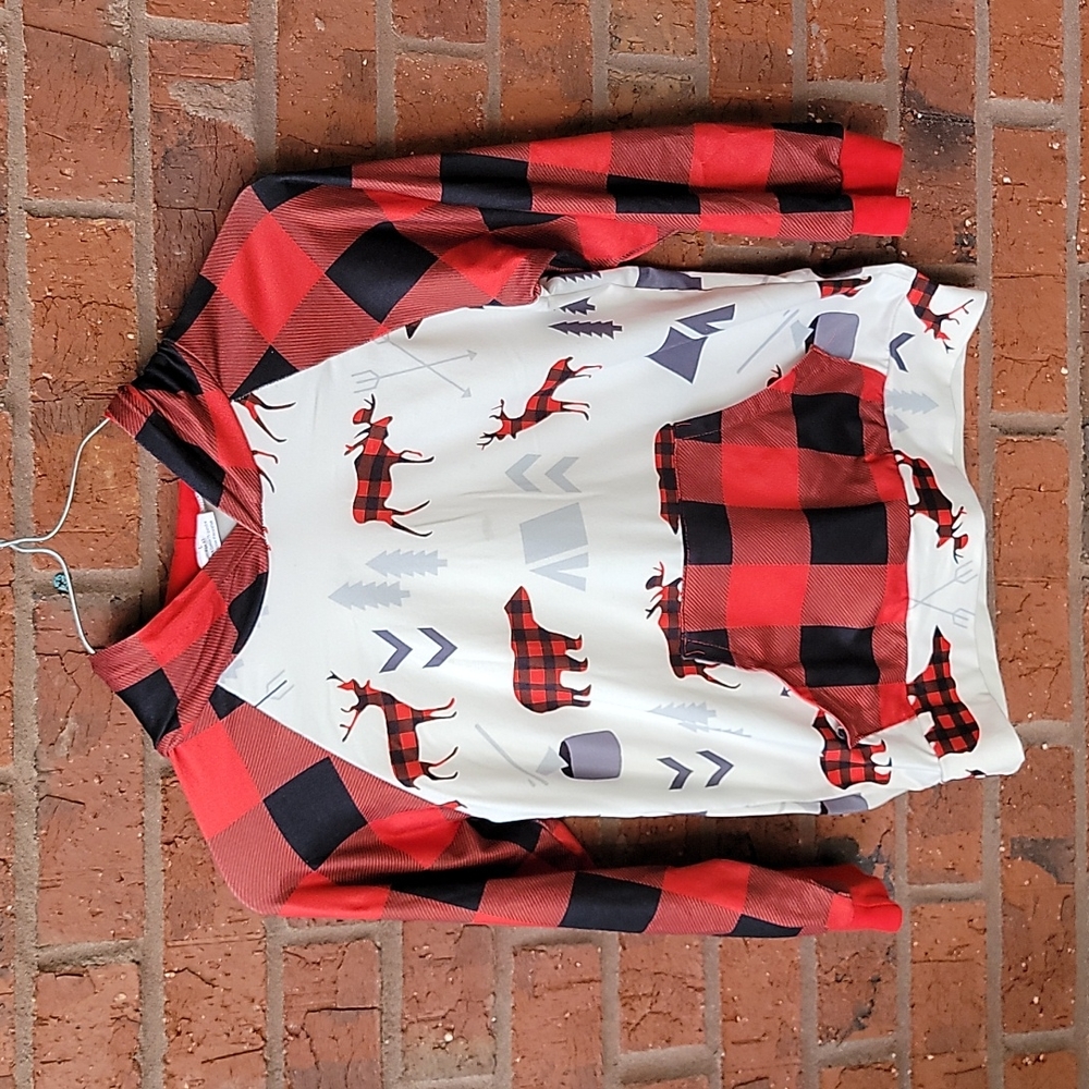 4t Buffalo Plaid Hoodie